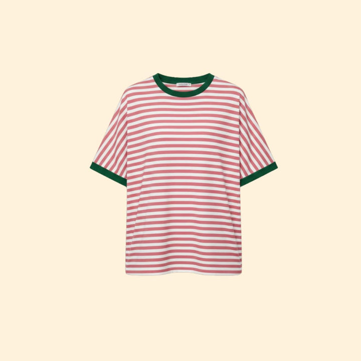 Women's Striped Oversized T-Shirt