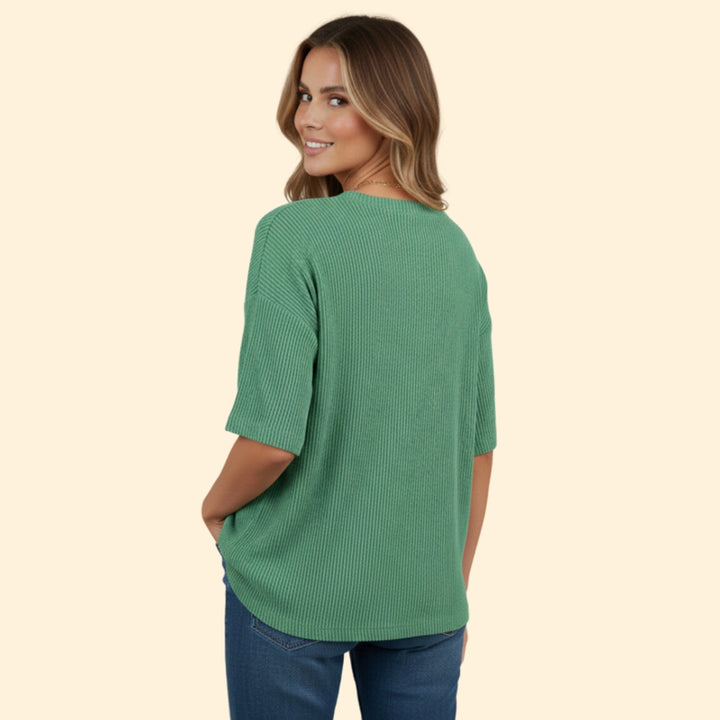 Women’s Striped Pocket T-Shirt