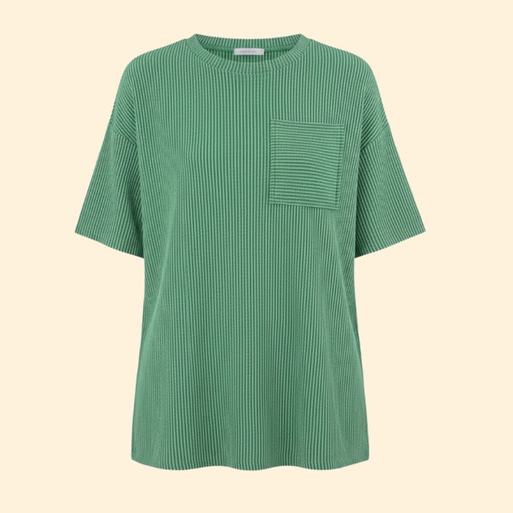 Women’s Striped Pocket T-Shirt