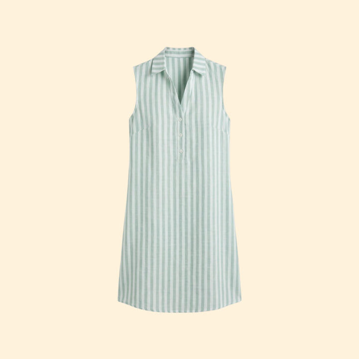 Women's Striped Shirt Dress