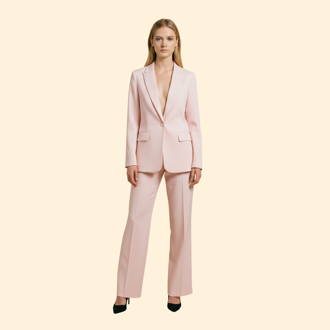 Women’s Structured Blazer with Classic Fit