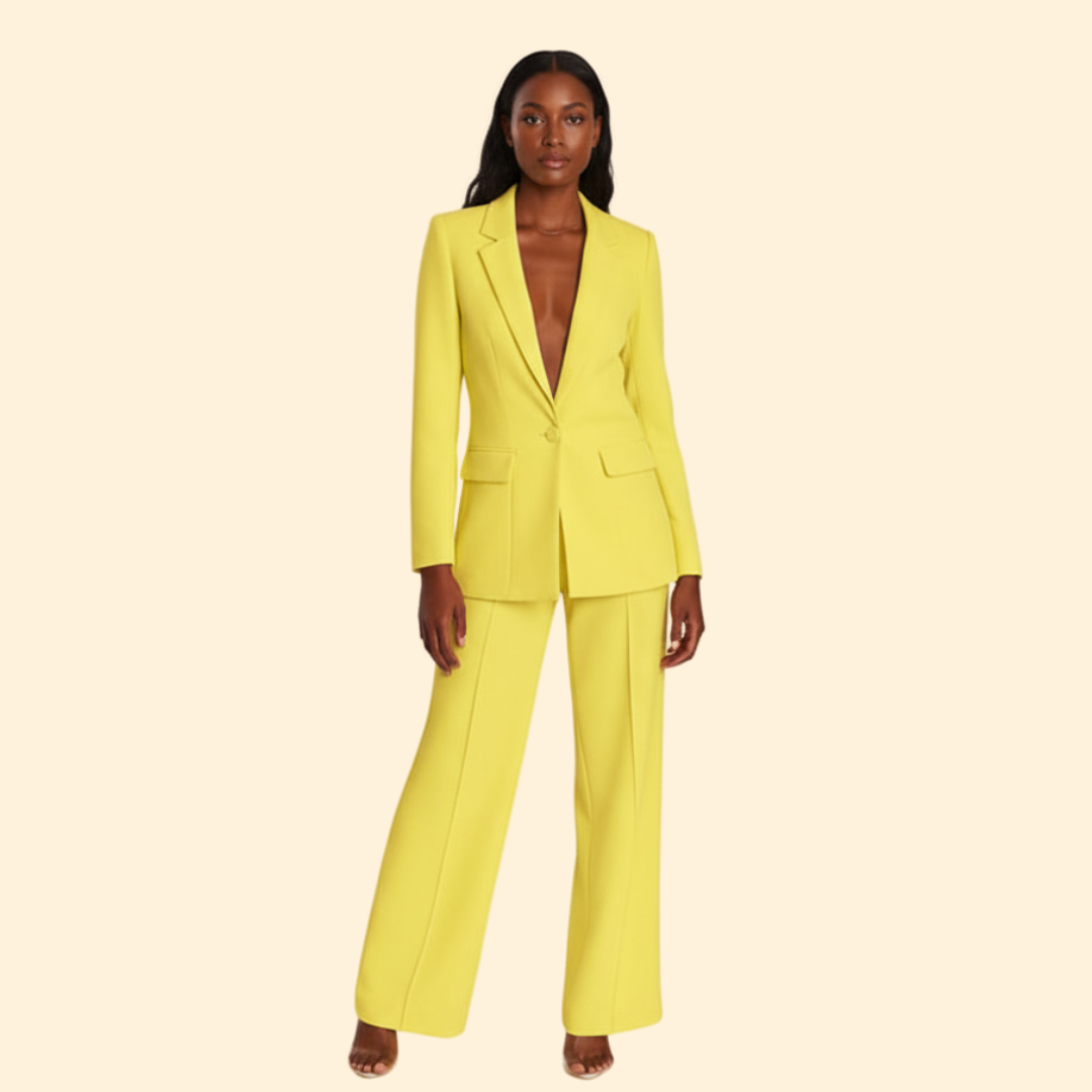 Women’s Structured Blazer with Classic Fit
