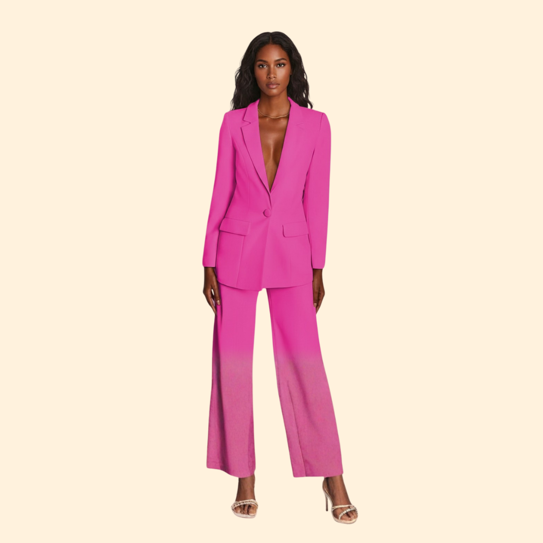 Women’s Structured Blazer with Classic Fit