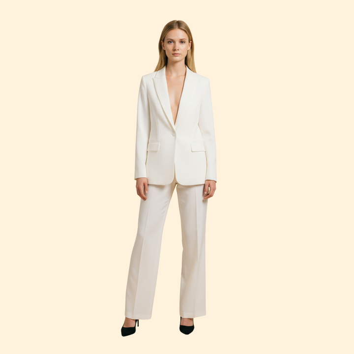 Women’s Structured Blazer with Classic Fit