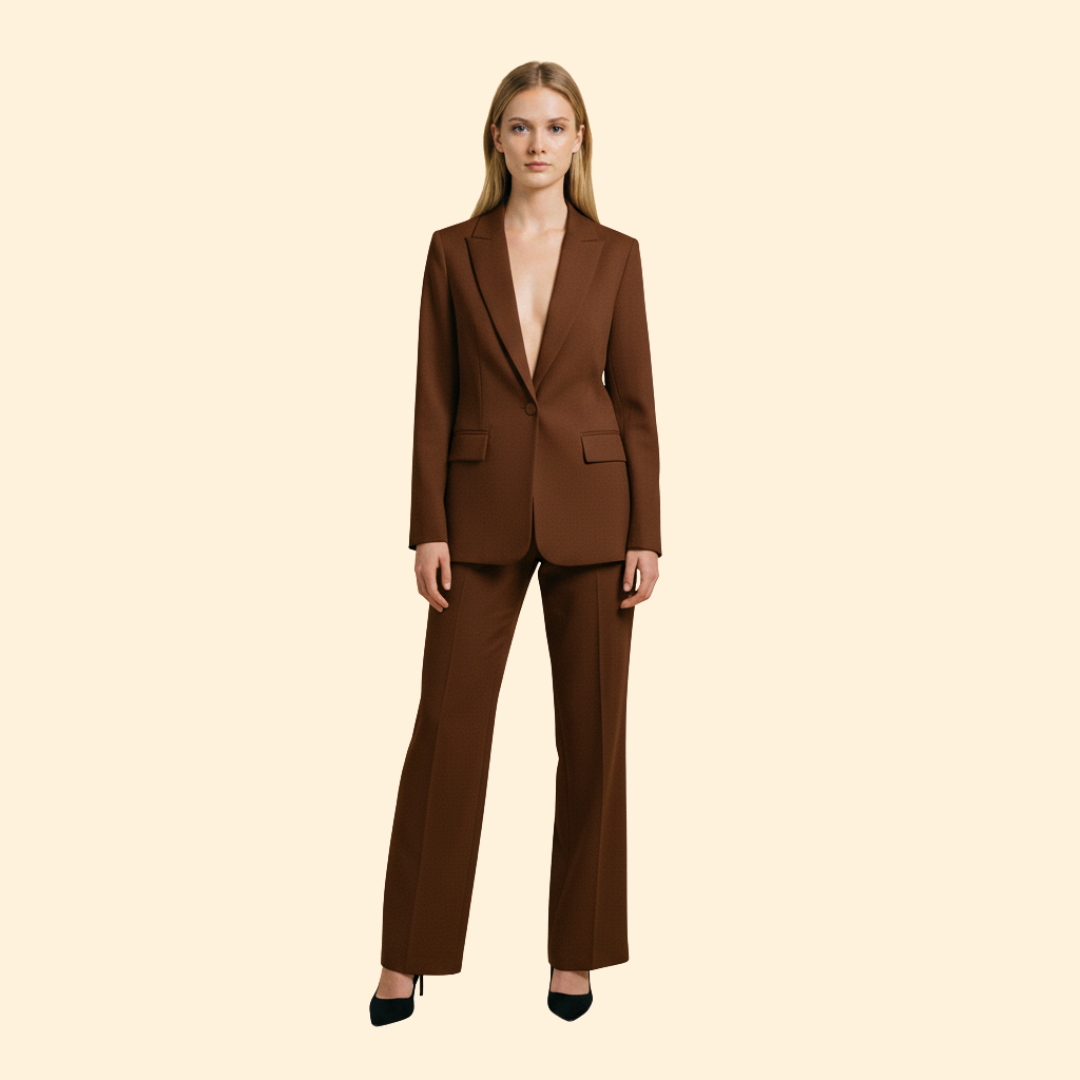 Women’s Structured Blazer with Classic Fit