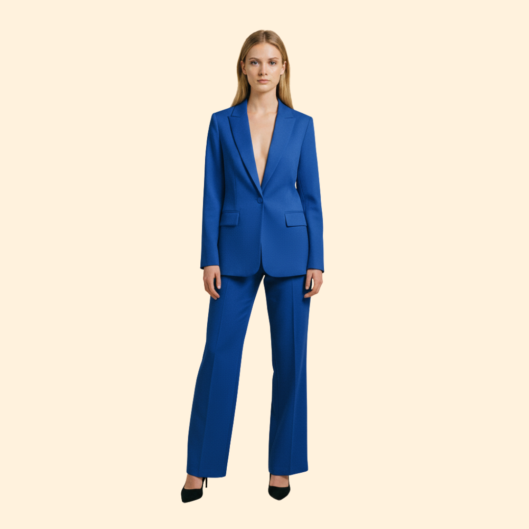 Women’s Structured Blazer with Classic Fit
