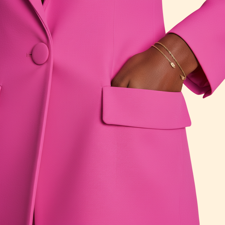 Women’s Structured Blazer with Classic Fit