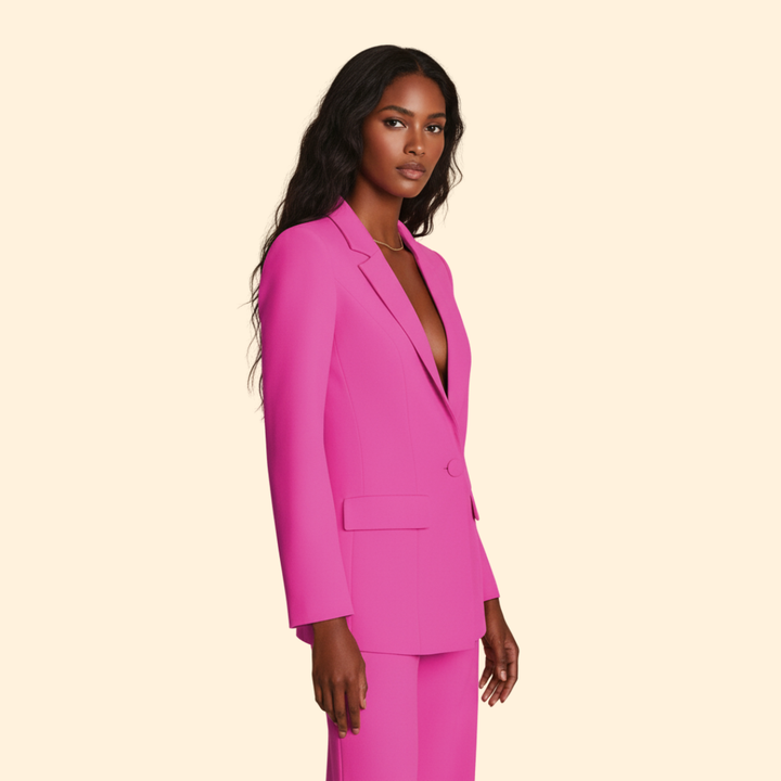Women’s Structured Blazer with Classic Fit