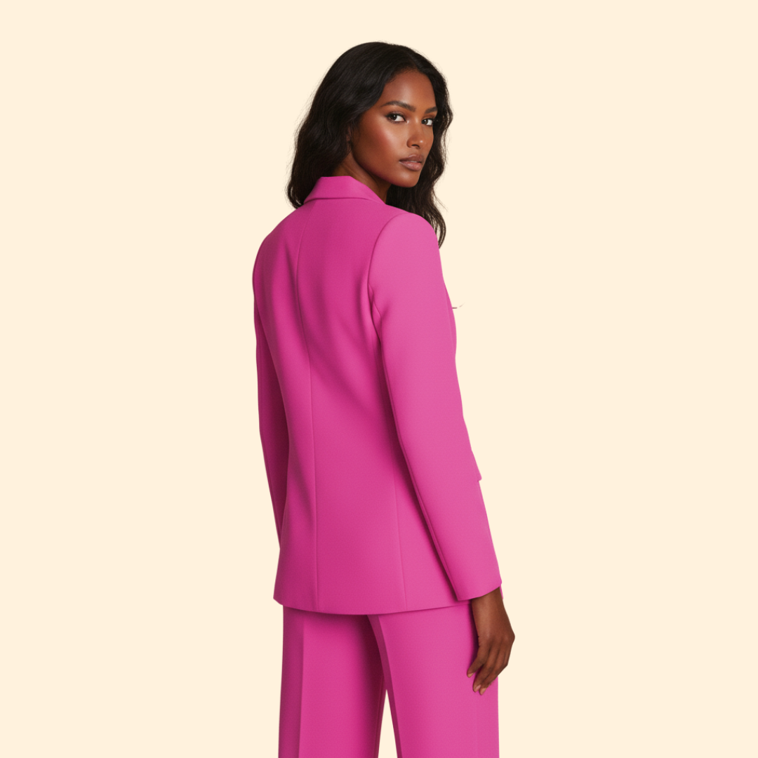 Women’s Structured Blazer with Classic Fit