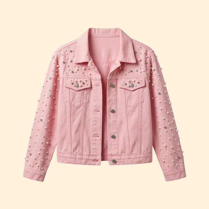 Women’s Studded Bomber Jacket