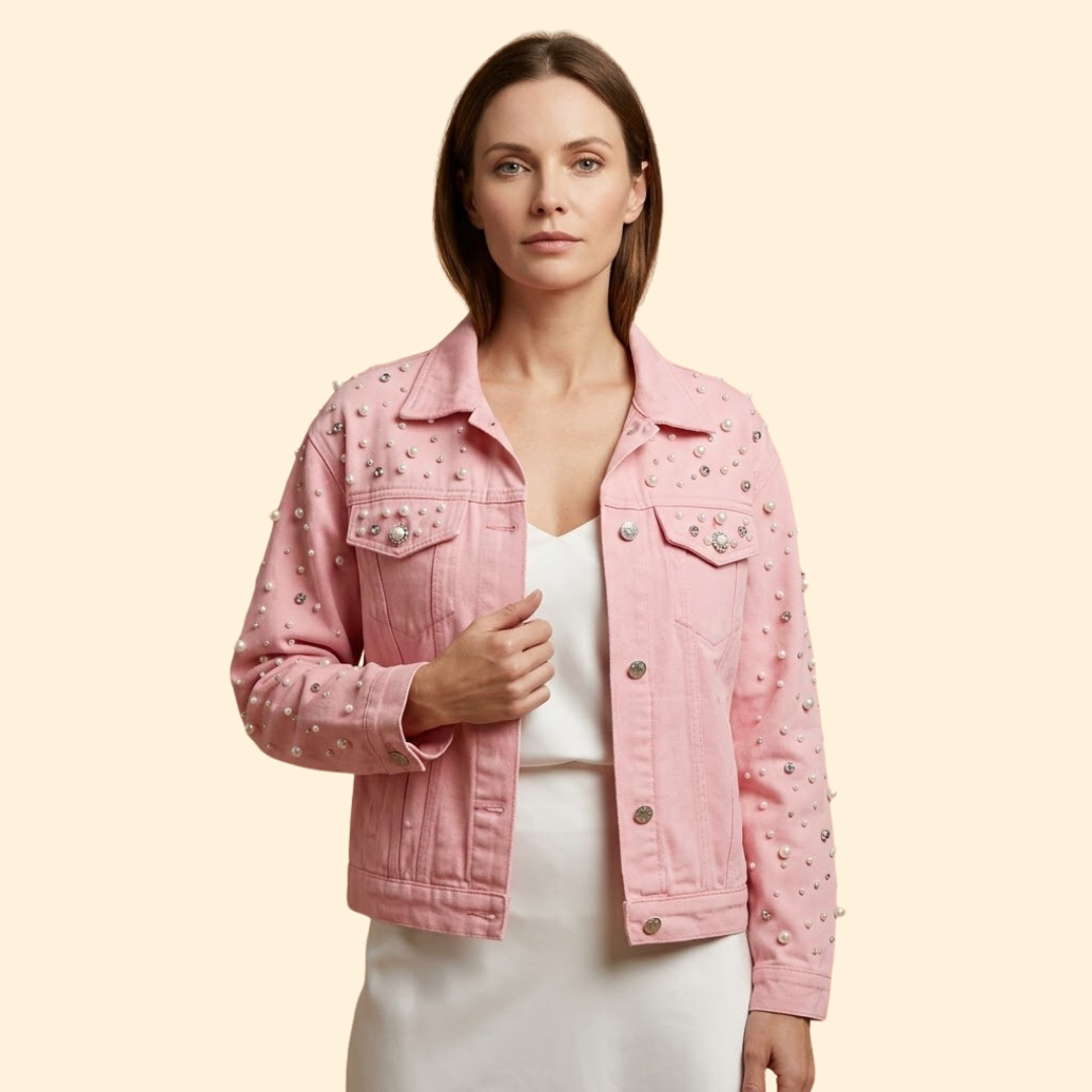 Women’s Studded Bomber Jacket