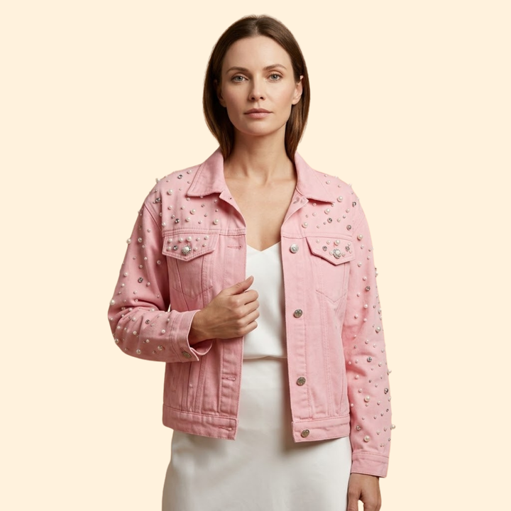 Women’s Studded Bomber Jacket