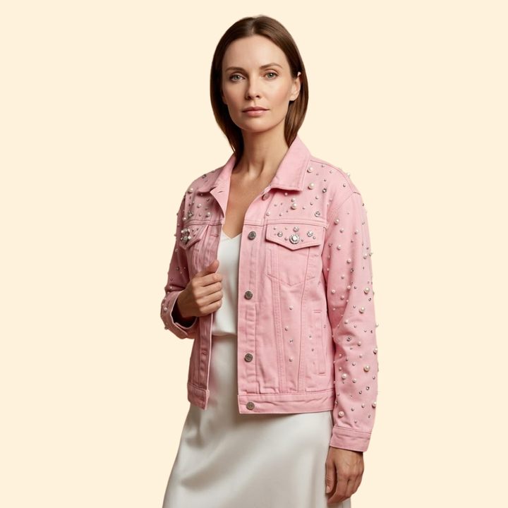 Women’s Studded Bomber Jacket