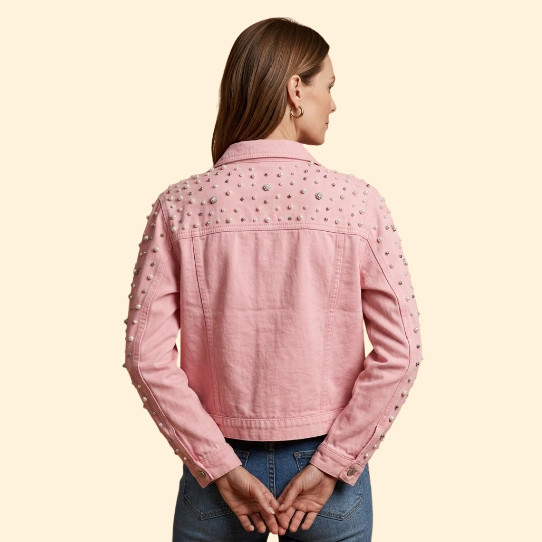 Women’s Studded Bomber Jacket