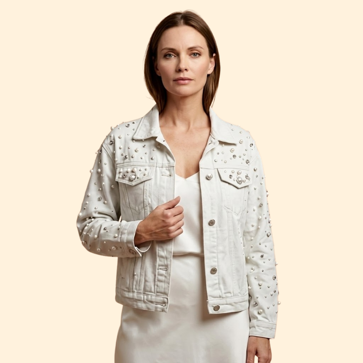 Women’s Studded Bomber Jacket