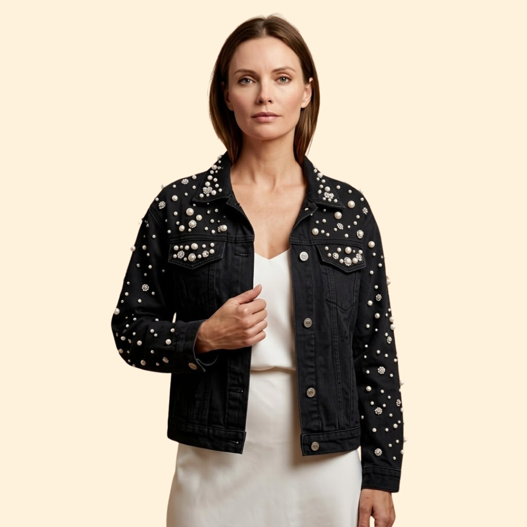 Women’s Studded Bomber Jacket
