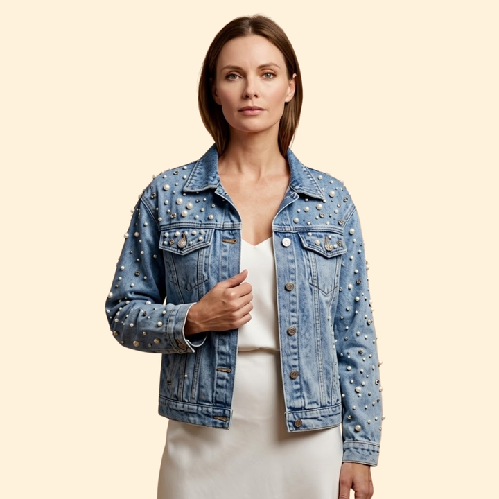 Women’s Studded Bomber Jacket