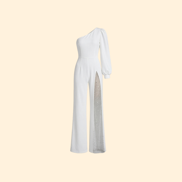 Women's Stunning Jumpsuit with Sheer Details