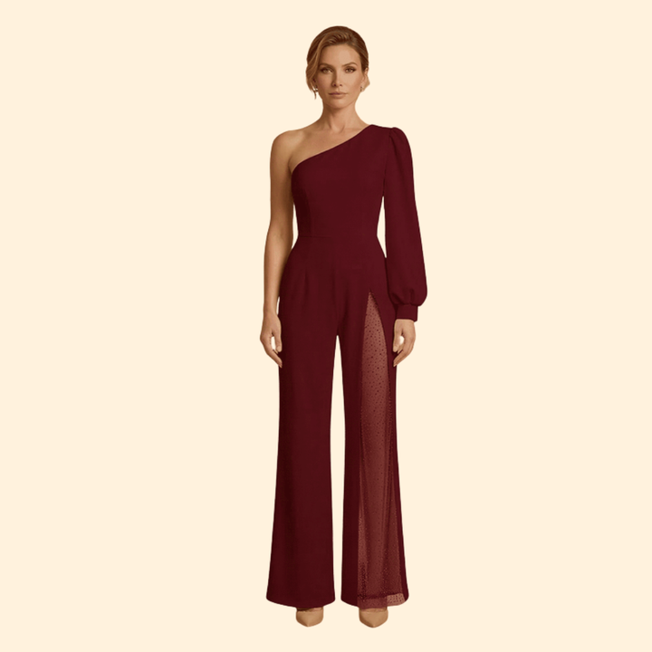 Women's Stunning Jumpsuit with Sheer Details