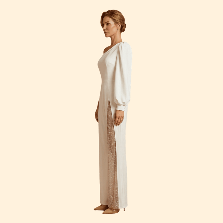 Women's Stunning Jumpsuit with Sheer Details