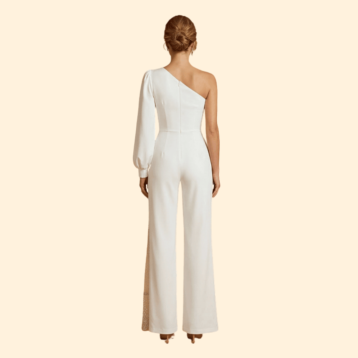 Women's Stunning Jumpsuit with Sheer Details