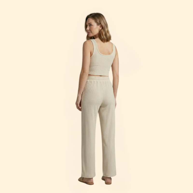 Women’s Stylish Crop Top Set
