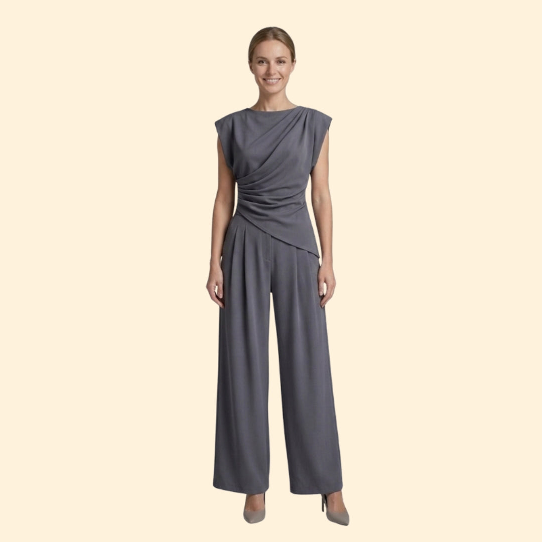 Women's Stylish Draped Set