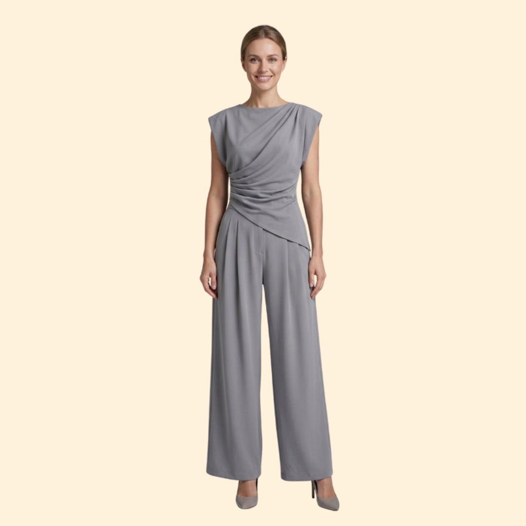 Women's Stylish Draped Set