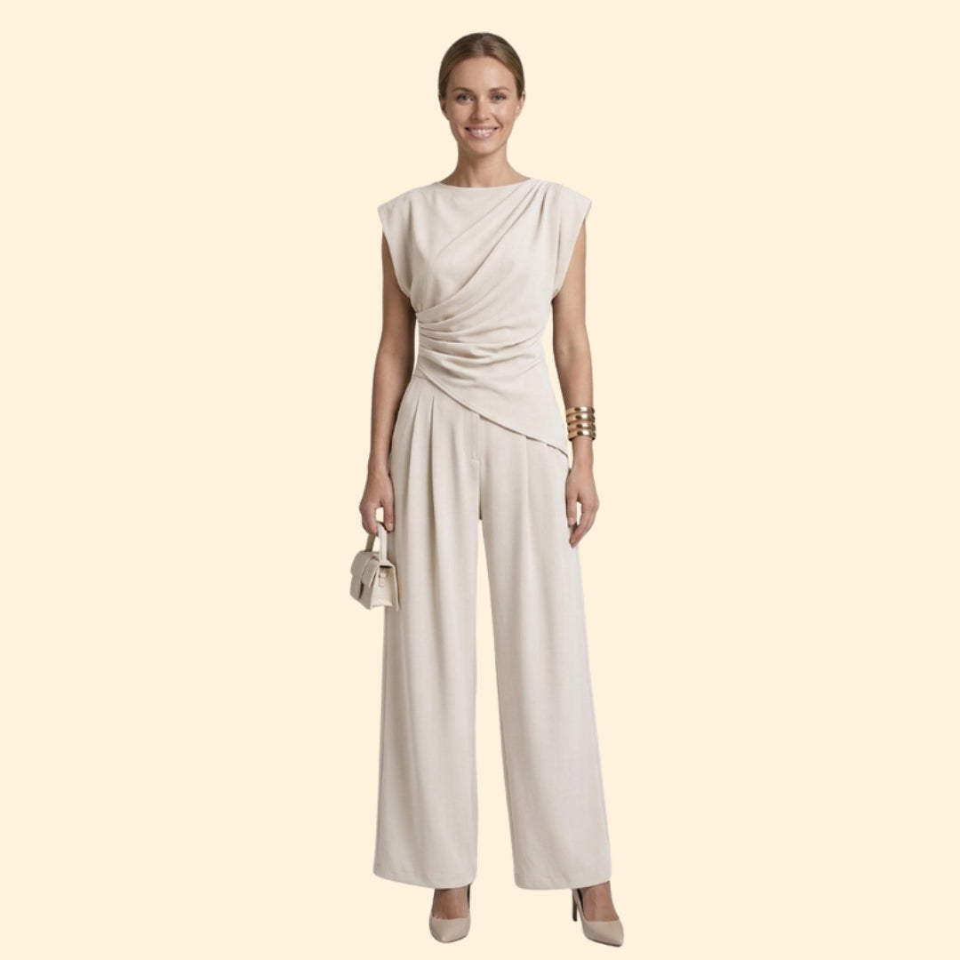 Women's Stylish Draped Set