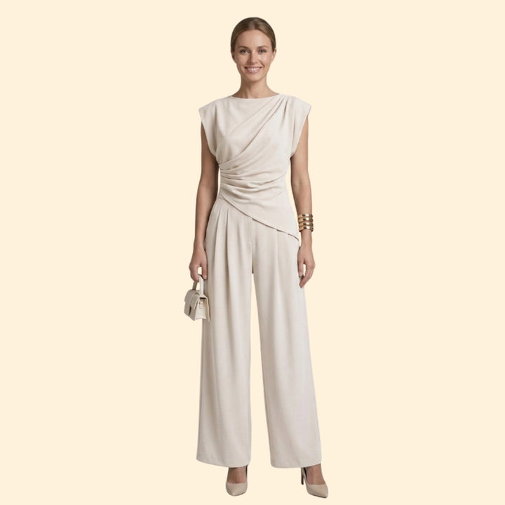 Women's Stylish Draped Set