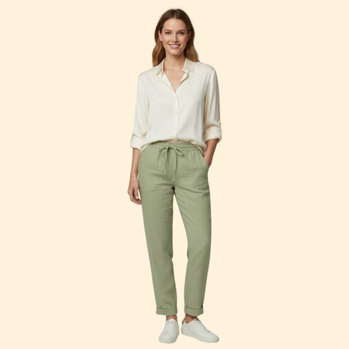 Women's Stylish Drawstring Trousers
