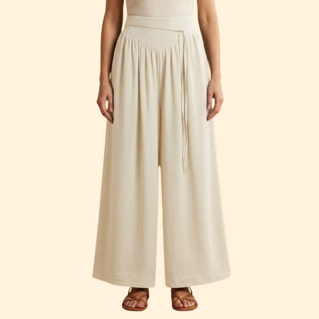Women's Stylish Flowing Palazzo Trousers