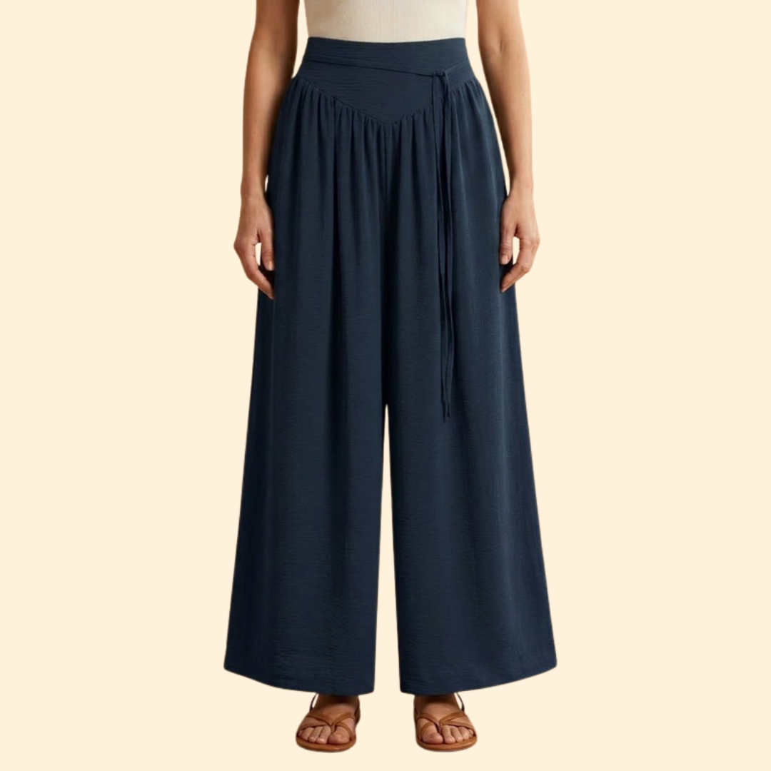 Women's Stylish Flowing Palazzo Trousers