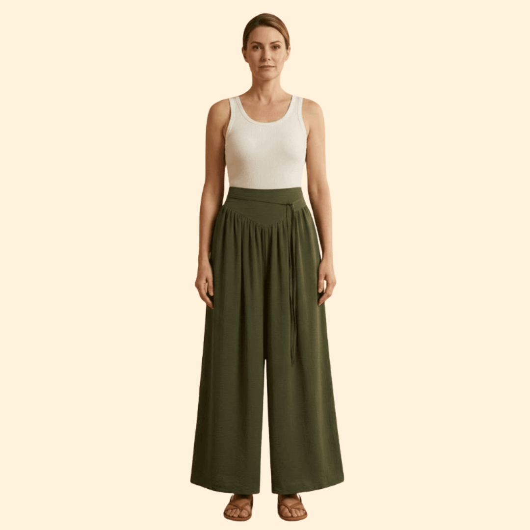 Women's Stylish Flowing Palazzo Trousers
