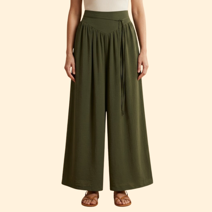 Women's Stylish Flowing Palazzo Trousers