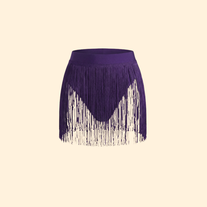 Women's Stylish Fringed Cover-Up Skirt