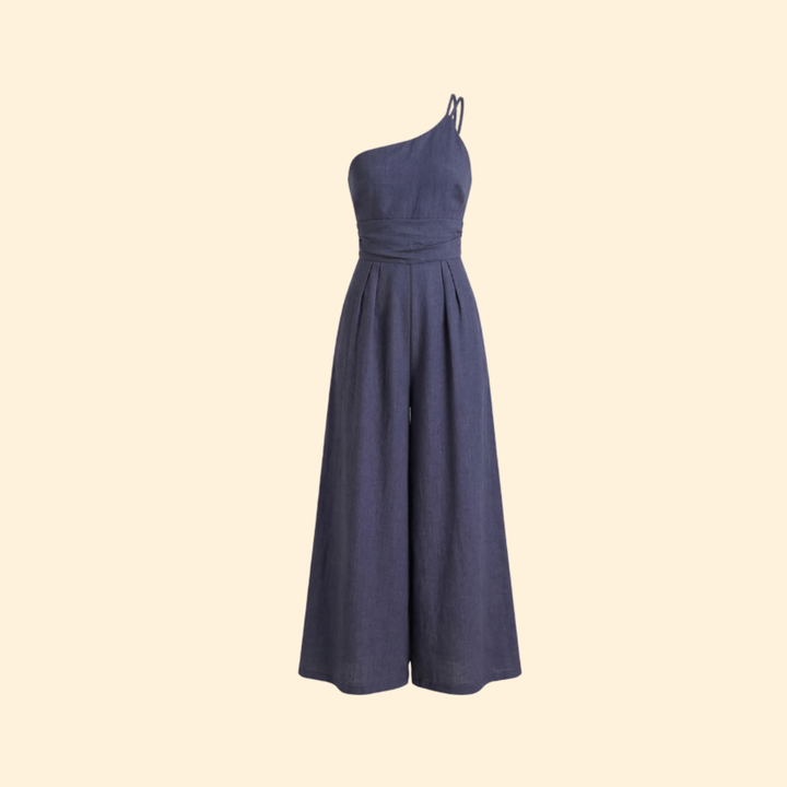 Women's Stylish One-Shoulder Jumpsuit