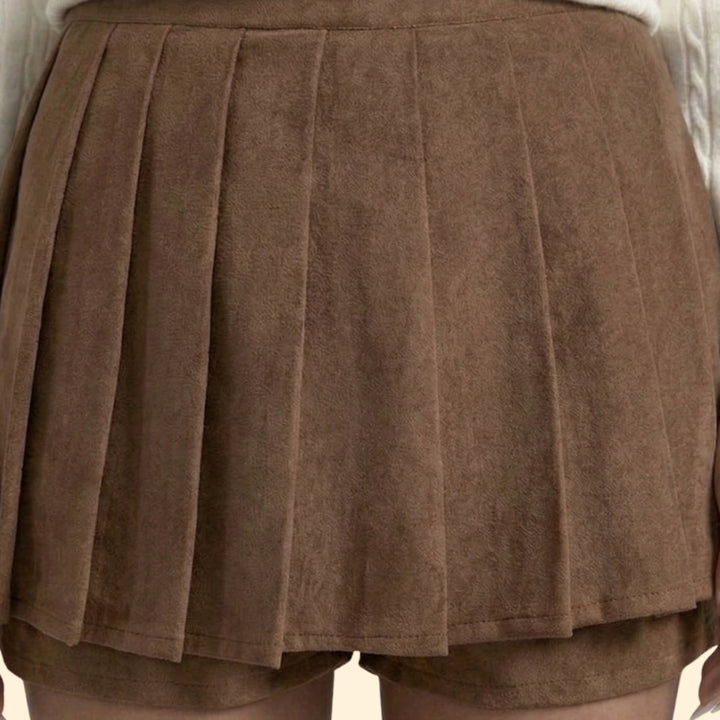 Women's Stylish Pleated Mini Skirt