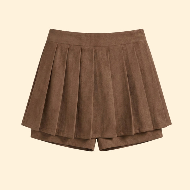 Women's Stylish Pleated Mini Skirt