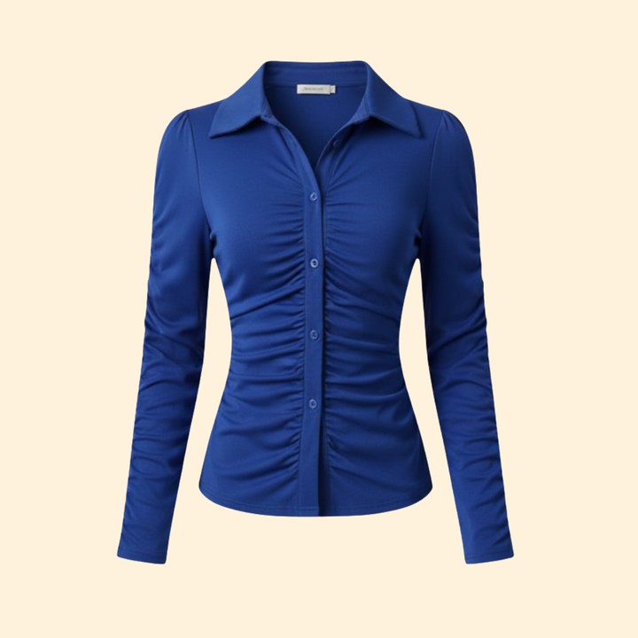 Women's Stylish Ruched Shirt