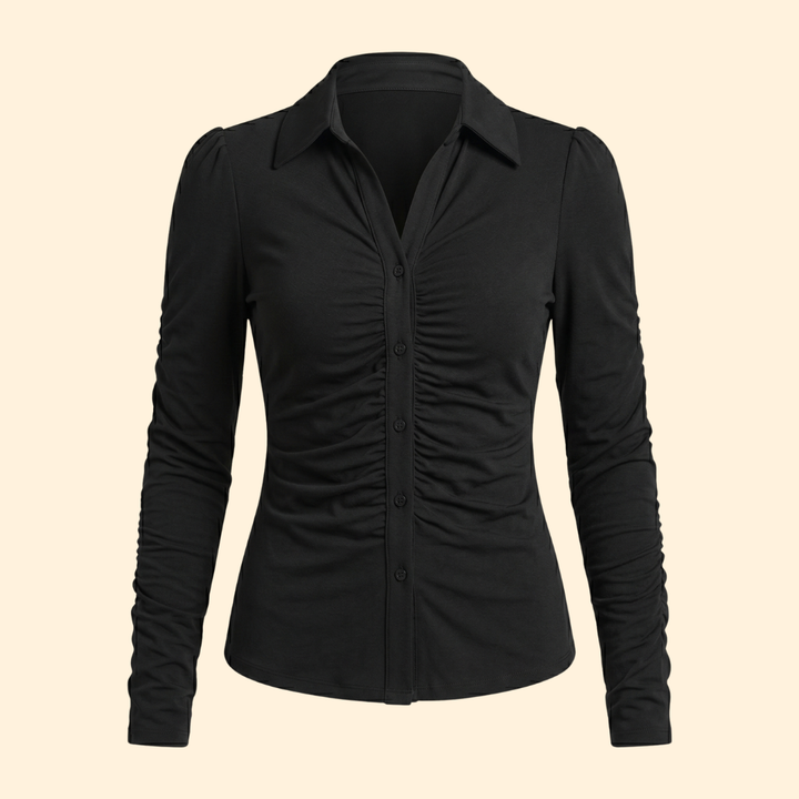 Women's Stylish Ruched Shirt