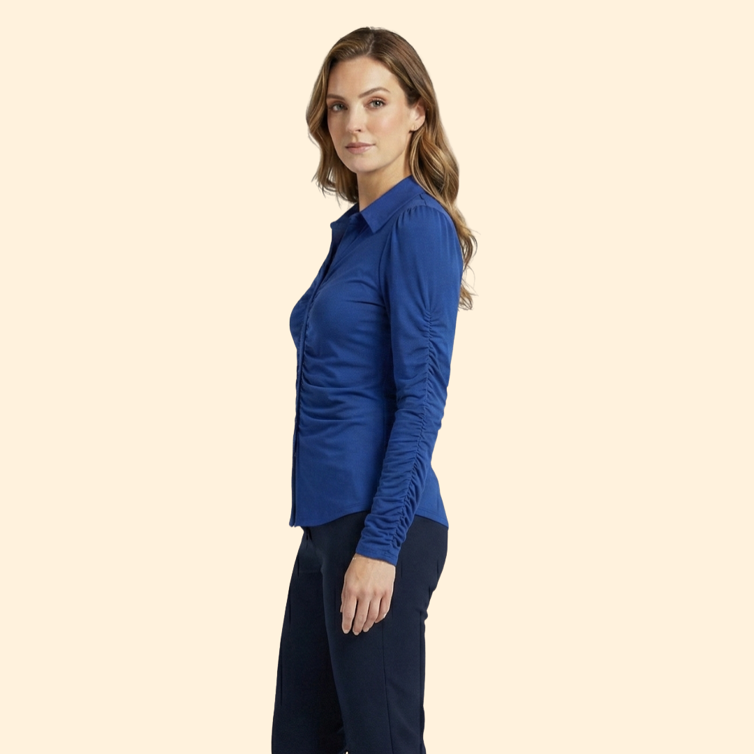 Women's Stylish Ruched Shirt