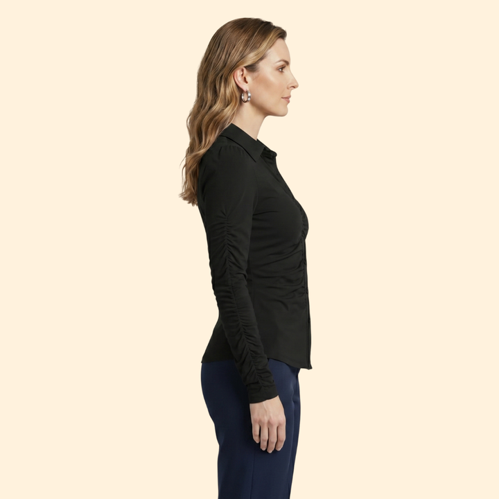 Women's Stylish Ruched Shirt