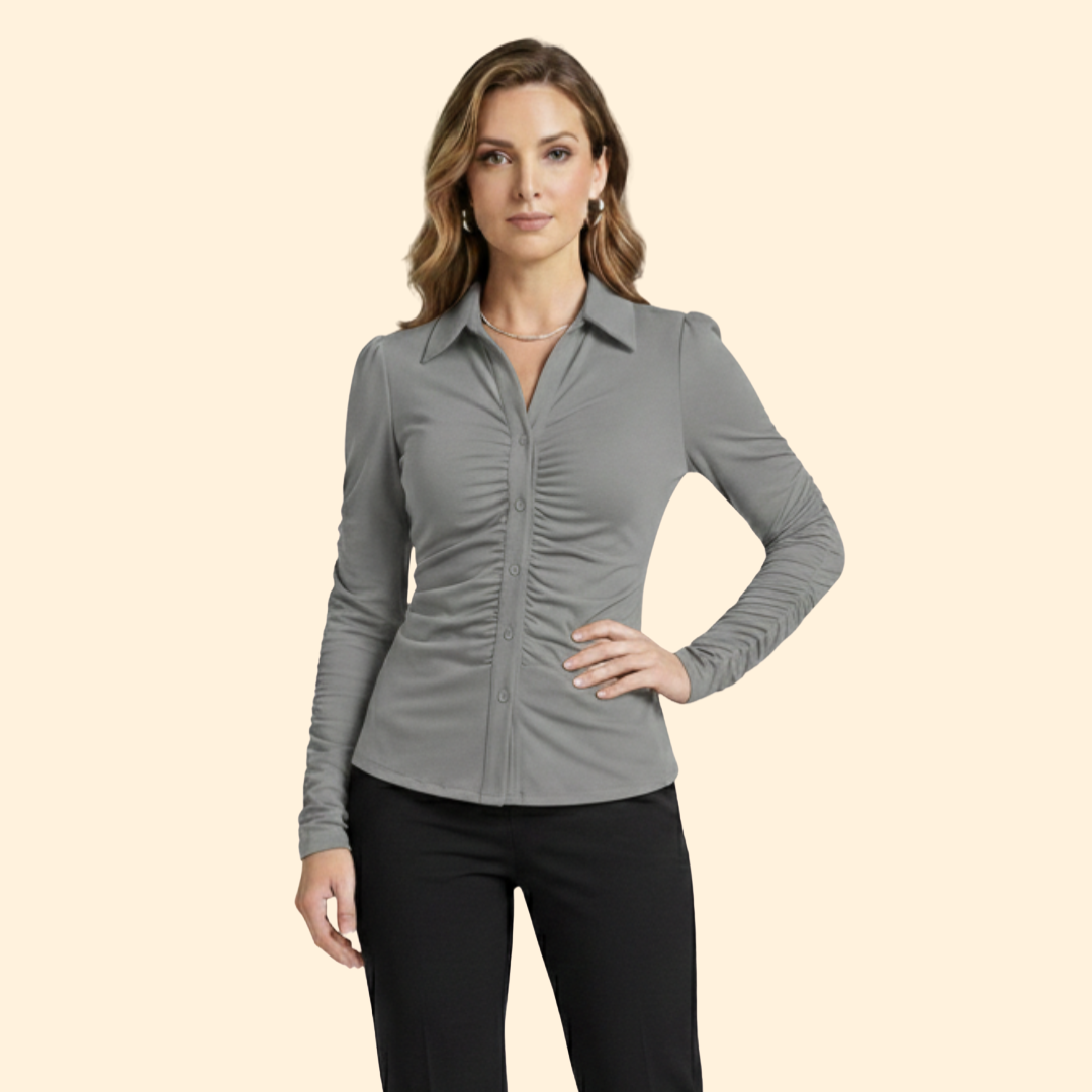 Women's Stylish Ruched Shirt