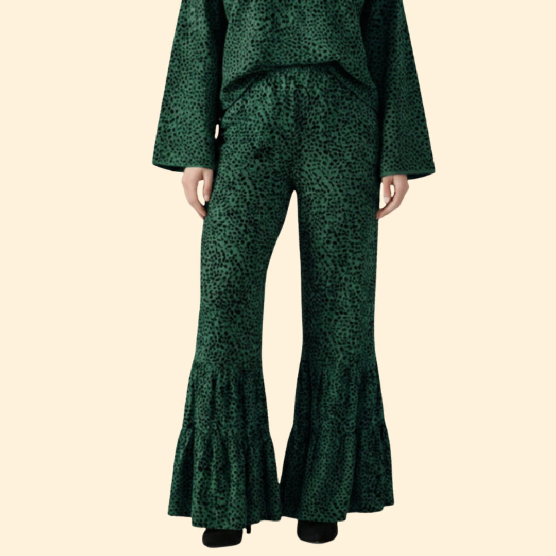 Women's Stylish Ruffle Palazzo Pants