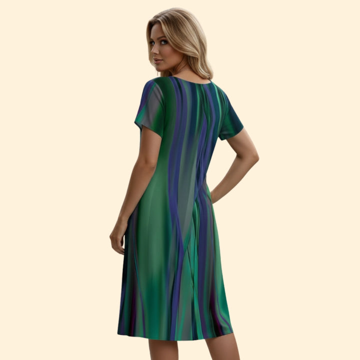 Women's Stylish Striped Dress