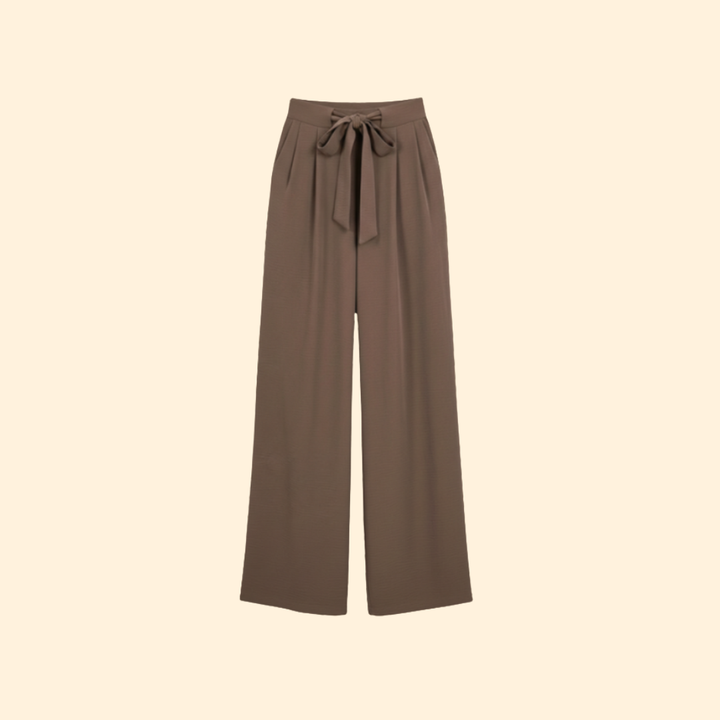 Women's Stylish Tie-Waist Palazzo Pants