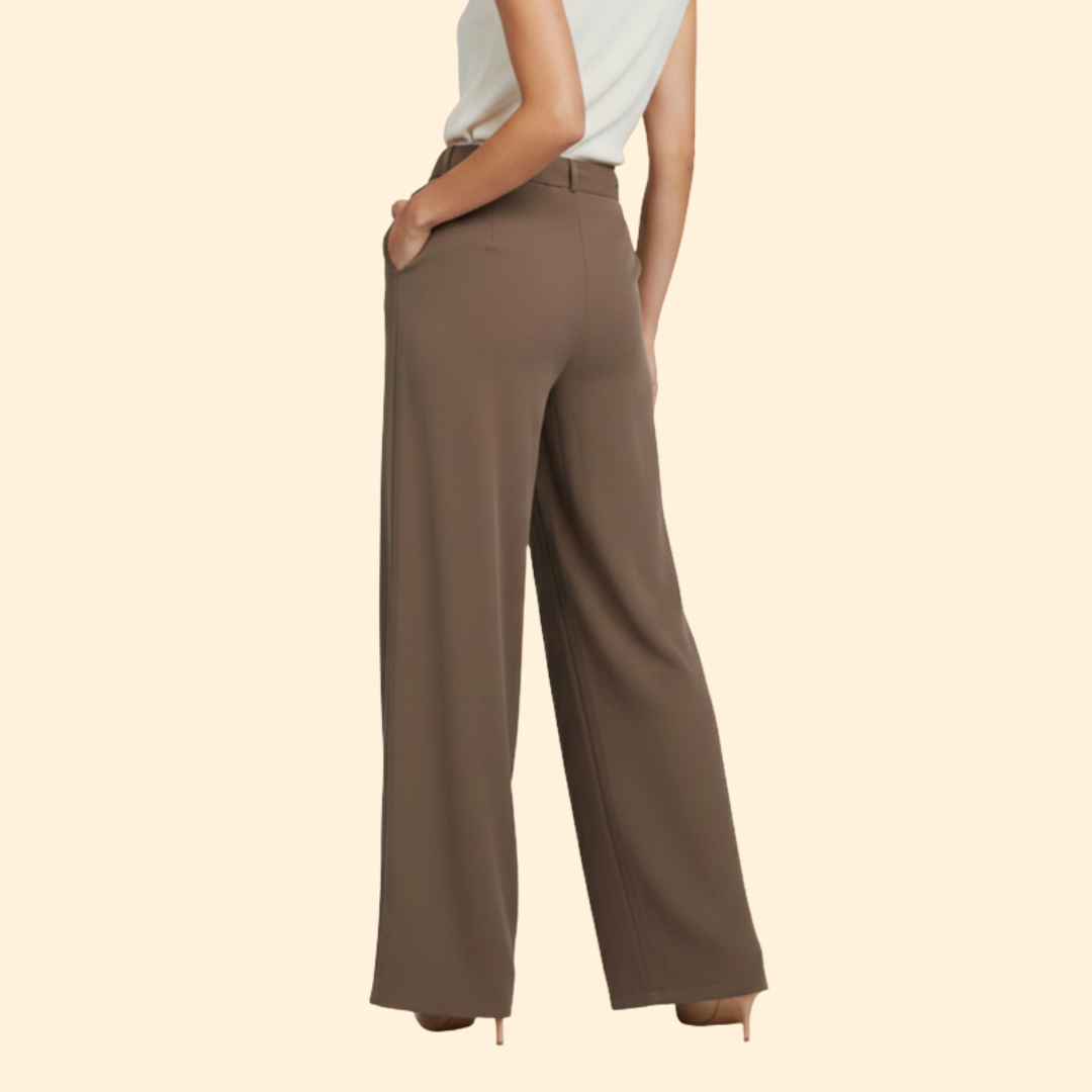 Women's Stylish Tie-Waist Palazzo Pants