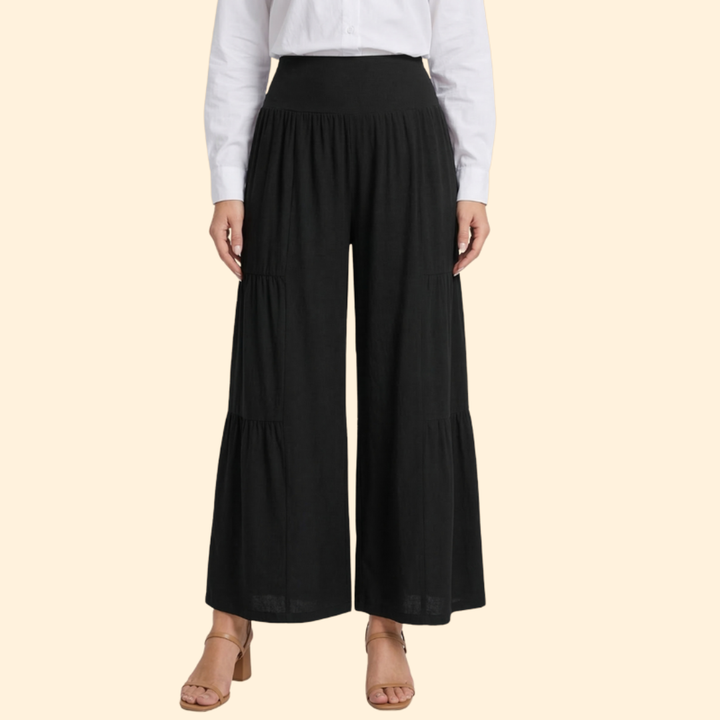 Women's Stylish Tiered Trousers