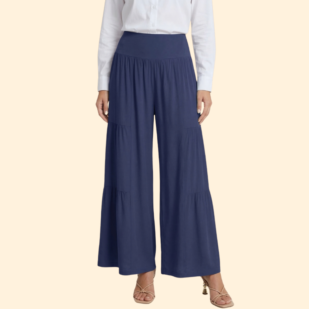 Women's Stylish Tiered Trousers